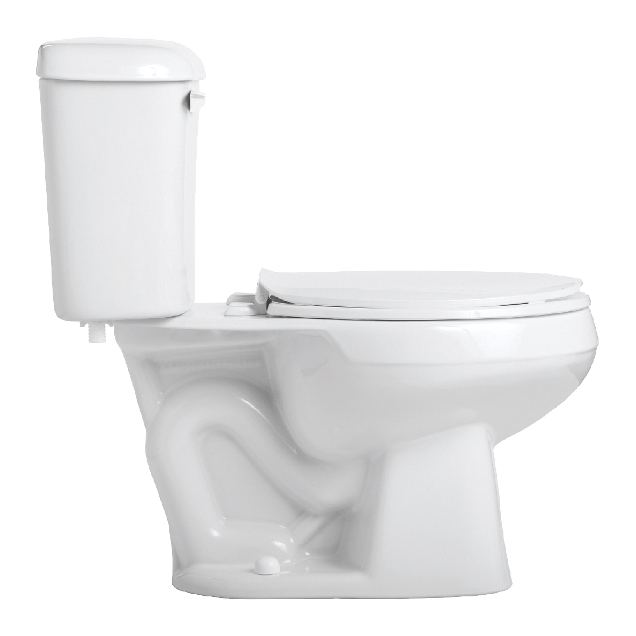 Alto 1.28 gpf Complete Toilet Kit, Elongated Front, Includes Seat, Tank and Bowl, Flange Bolts, Wax Ring and Instructions