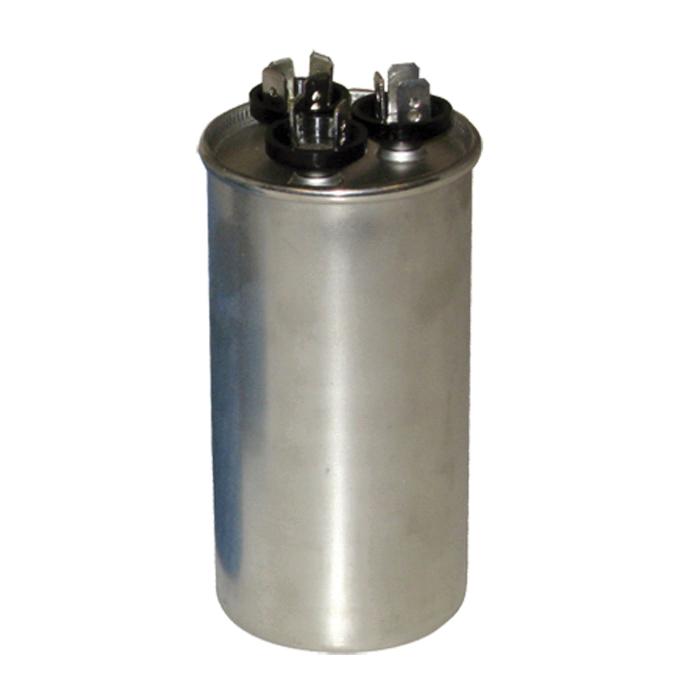 Mars&reg; Blue Box 12117 Motor Run Capacitor, MFD Rating: 80+10 uF, 370/440 VAC, Round, 2-1/2 in Dia, 9-1/2 in H