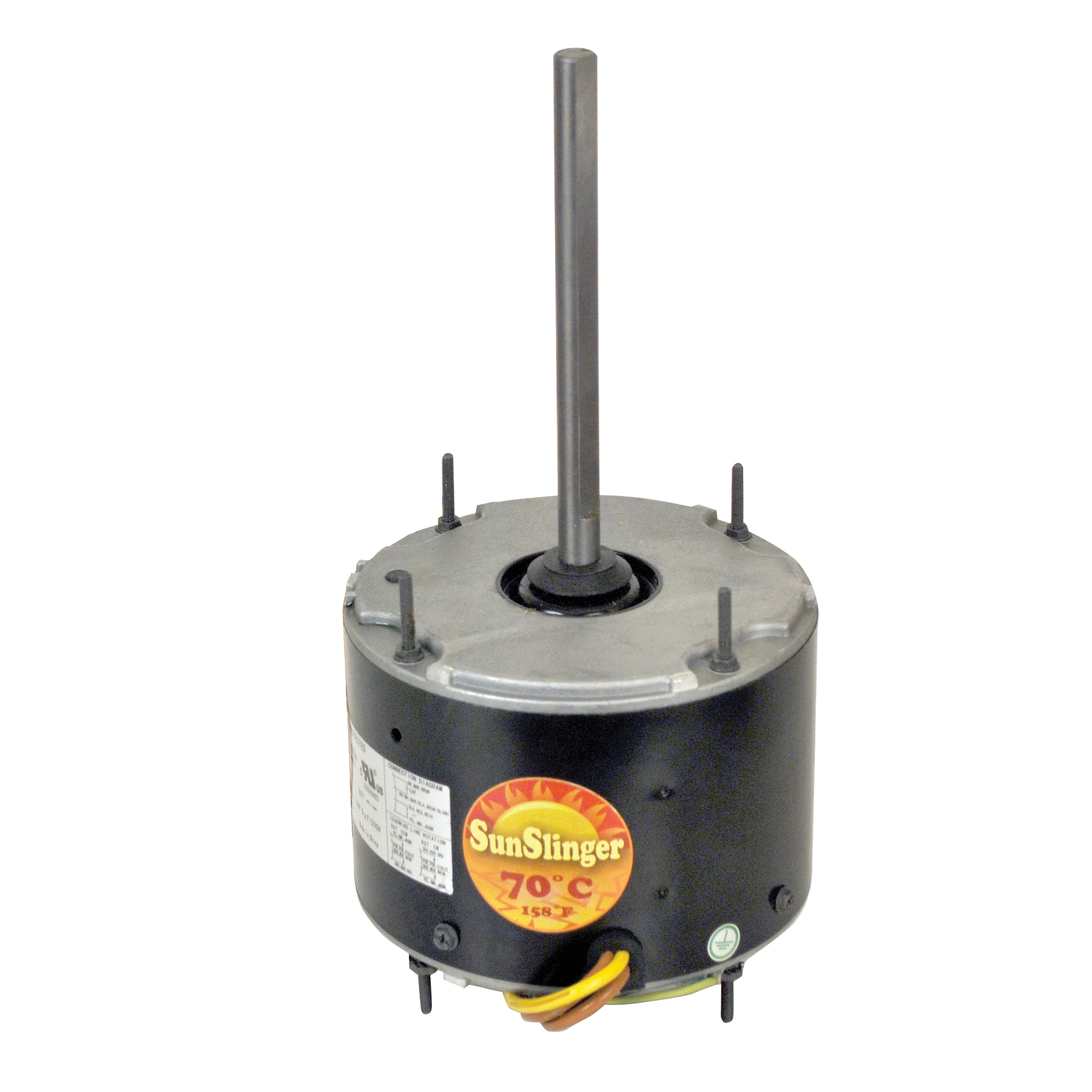 Mars® 20882 1-Phase 1-Speed PSC Condenser Fan Motor, 1/2 HP, 460V, 825 rpm