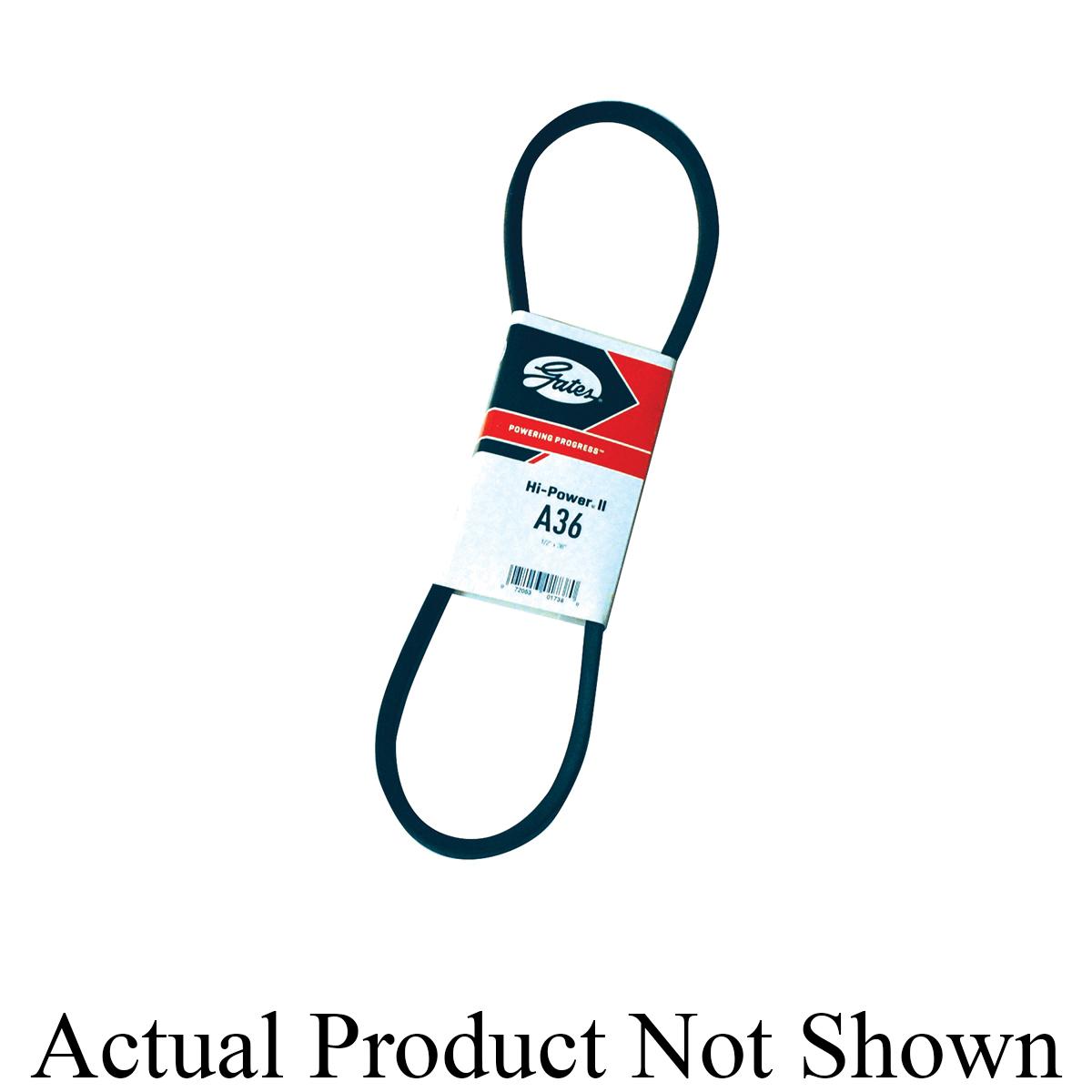 Mars&reg; Hi-Power&reg; II 74334 Classical V-Belt, A Section, 30 in L Outside, 1/2 in W Top, 0.31 in Thick