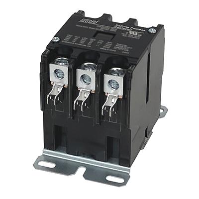 Mars® 91332 Definite Purpose Contactor, 120 V Coil, 30 A, 3-Pole