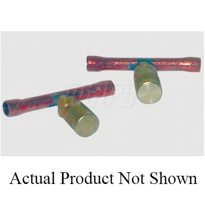 Mars&reg; 65450 Tee, 1/2 in OD Tube x 1/4 in Male Flared x 1/4 in Male Flared, Brass