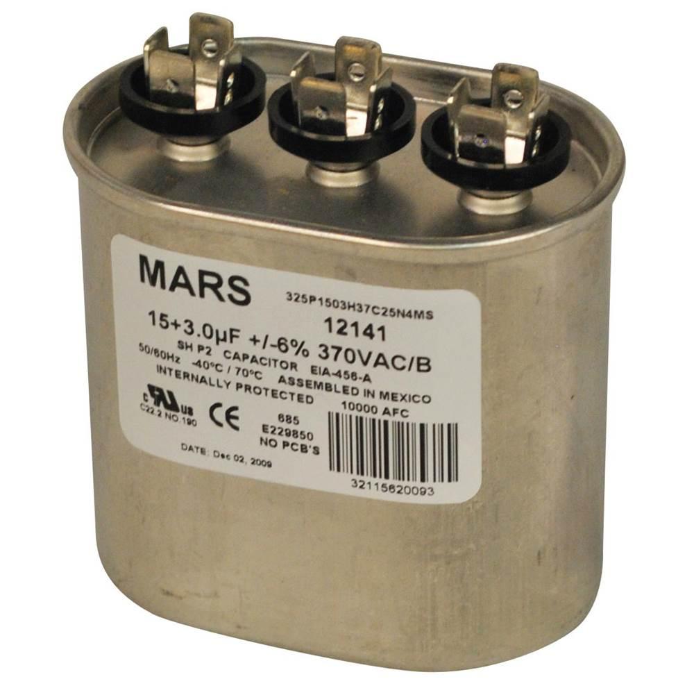 15/3Mfd X 370 Mfd Oval