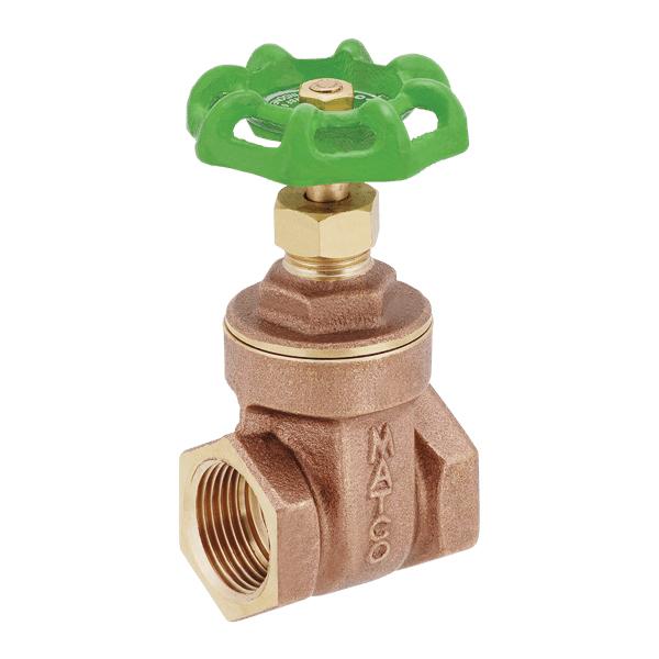 Matco-Norca™ 3/4 inch Brass Full Port Gate Valve, Lead-Free, 514T04LF, FIP x FIP