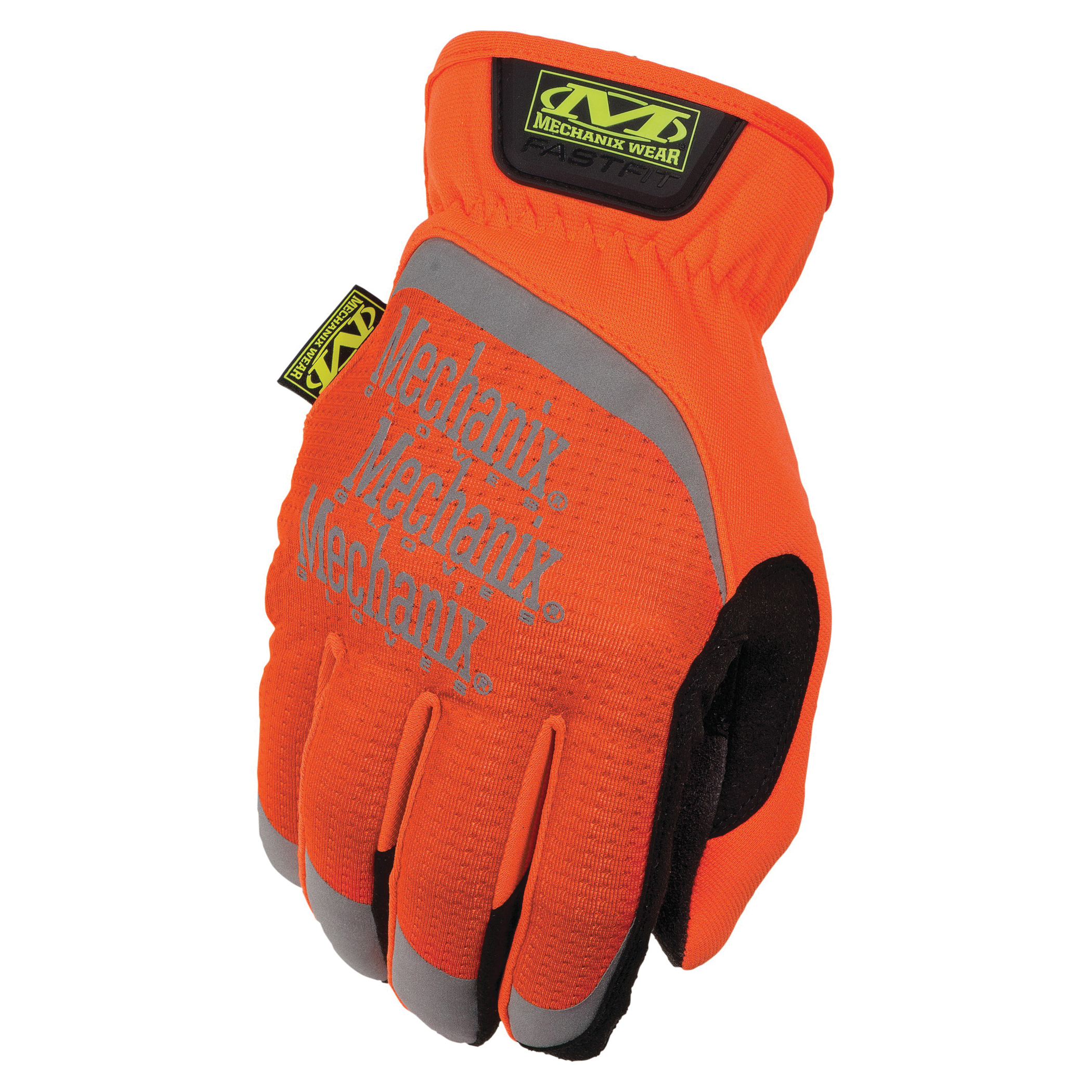 Mechanix Wear® FastFit® 484-SFF-99-010 Work Gloves, L, Reinforced Thumb, Stretch Elastic Cuff, Synthetic Leather Glove