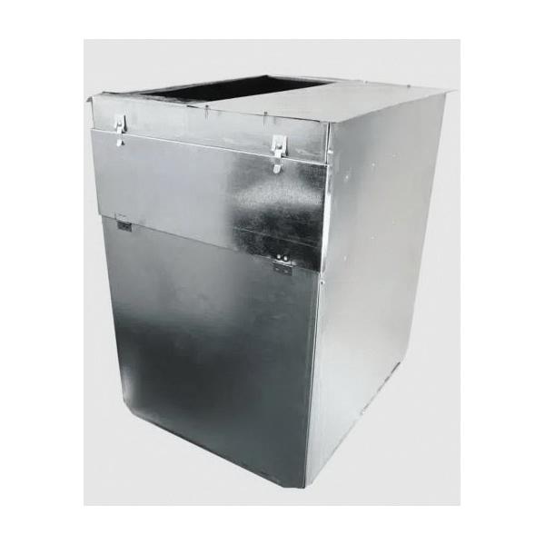 MetalZinc DFP202547-R6-1-KIT Dual Filter Return Air Plenum, Steel