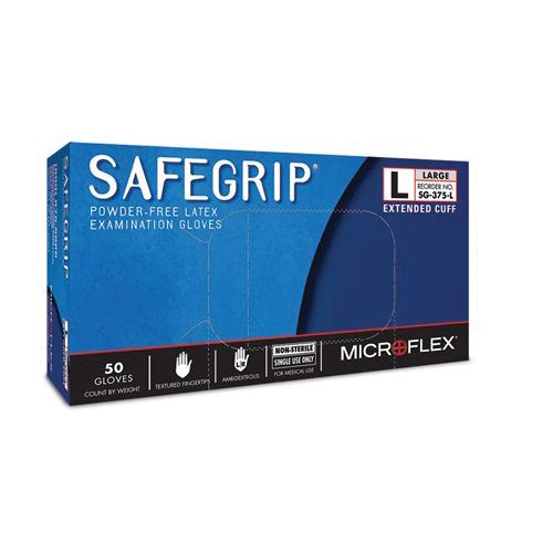 MICROFLEX® SAFEGRIP™ SG375 Latex Medical Exam Gloves