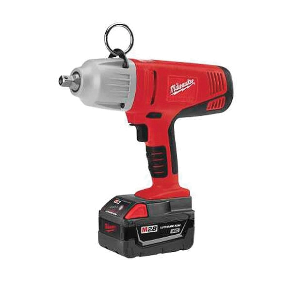 Milwaukee® M28 0779-22 Cordless Impact Wrench Kit, 1/2 in Straight Drive, 0 to 2450 bpm, 325 ft-lb Torque, 28 V thumbnail 2