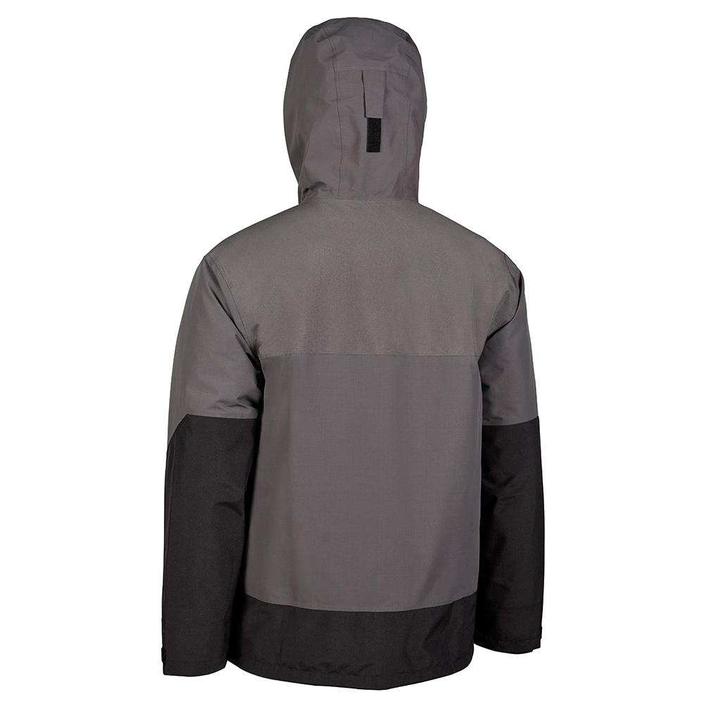 Milwaukee® 203RN-21M Jacket with HYDROBREAK™ Rainshell, Men's, M, Stand-Up Collar, Gray, Polyester Shell, Zipper Closure thumbnail 3