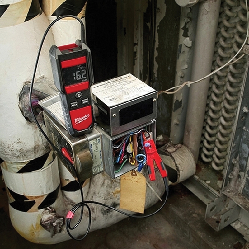 Milwaukee® 2231-20 Digital Clamp Meter, 1000 VAC/VDC, 10 Mohm, 6 mm Jaw, High Contrast White on Black Backlight Display