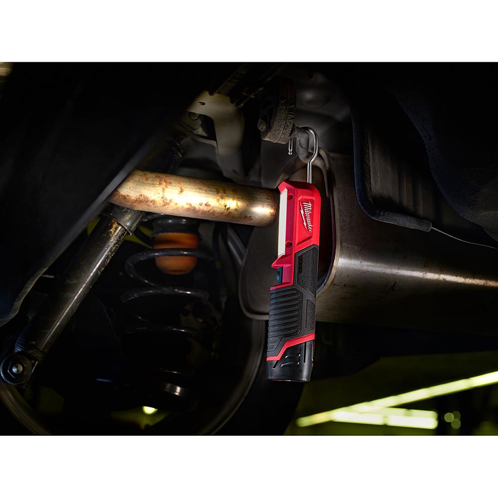 Milwaukee&reg; 2351-20 M12&trade; Rechargeable Cordless Stick Light, LED Lamp, 12 VDC, REDLITHIUM&trade; Battery
