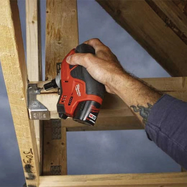 Milwaukee&reg; 2458-21 M12&trade; Cordless Palm Nailer Kit, 6D to 16D Fastener, For Fastener Type: Framing, 7-1/2 in OAL, Battery Power