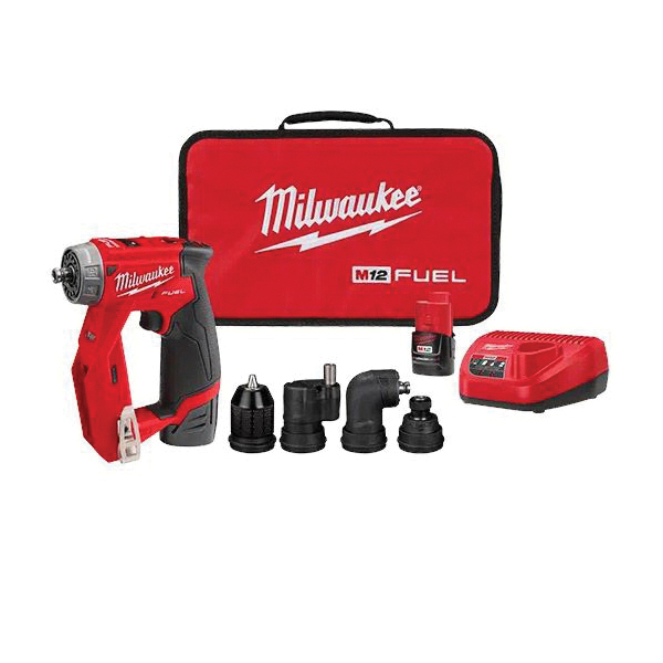 Milwaukee® M12™ FUEL™ 2505-22 Installation Drill Driver Kit, Tool/Kit: Kit, 300 in-lb Torque, 3/8 in Chuck, 12 V