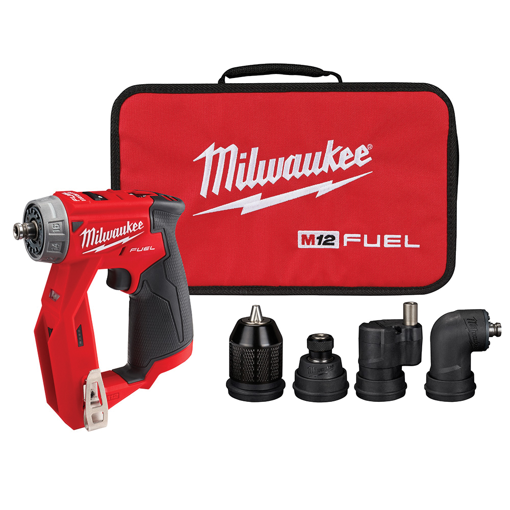 Milwaukee® M12™ FUEL™ 2505-20 Cordless Installation Drill/Driver, Tool/Kit: Tool, 300 in-lb Torque, 3/8 in Chuck
