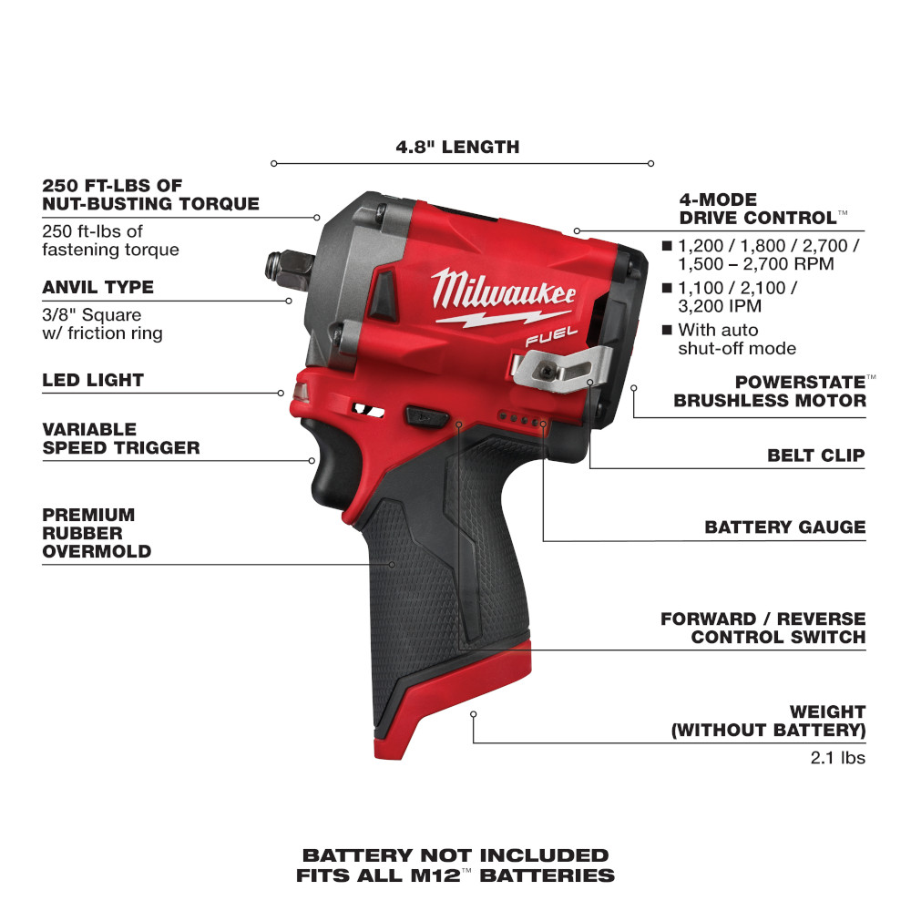 Milwaukee® 2554-20 MWK2554-20