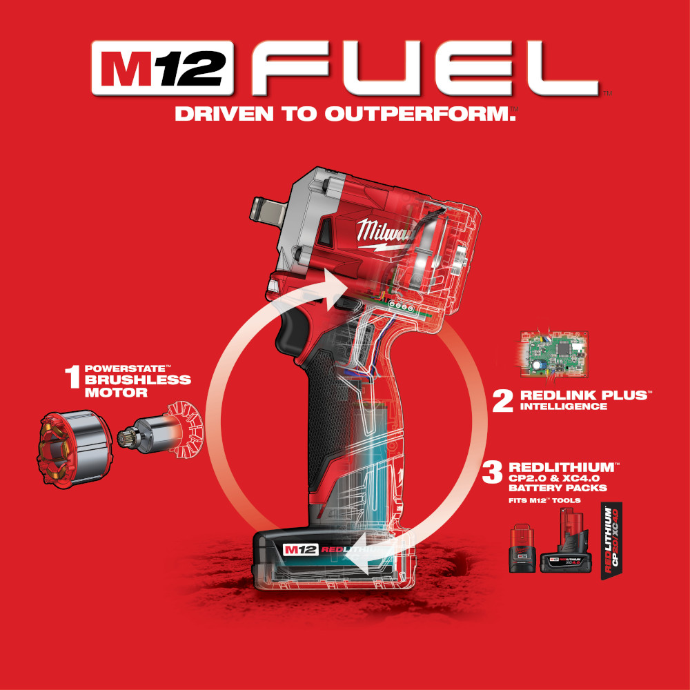 Milwaukee® 2555-22 MWK2555-22