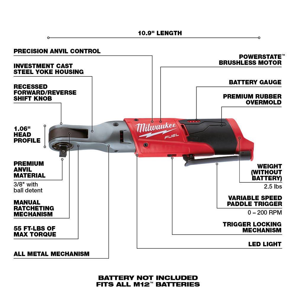 Milwaukee® 2557-20 MWK2557-20