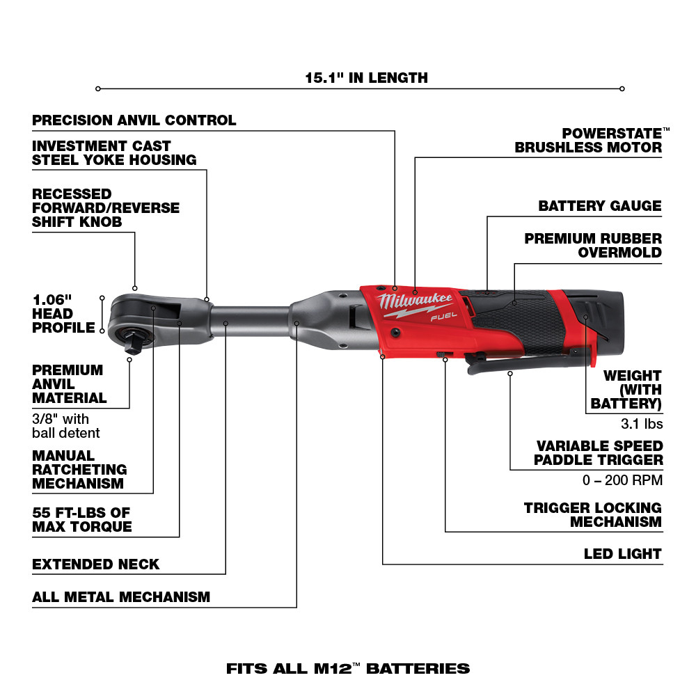 Milwaukee® 2560-21 MWK2560-21