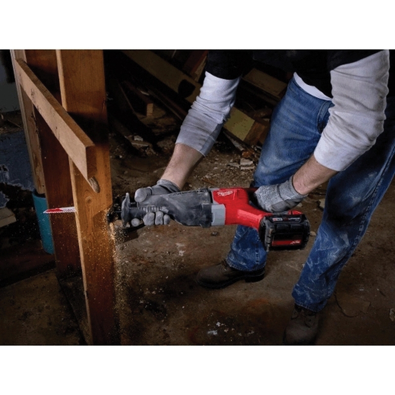 Milwaukee® M18 Sawzall Cordless Reciprocating Saw Kit, 1-1/8 in, 3000 spm, In-Line, 18 V thumbnail 4