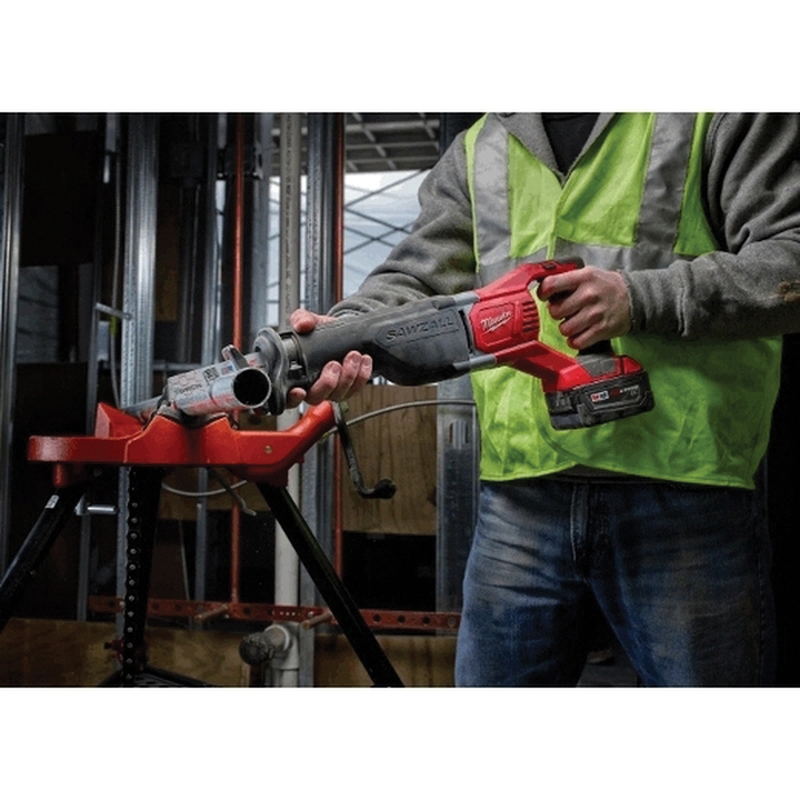 Milwaukee® M18 Sawzall Cordless Reciprocating Saw Kit, 1-1/8 in, 3000 spm, In-Line, 18 V thumbnail 3