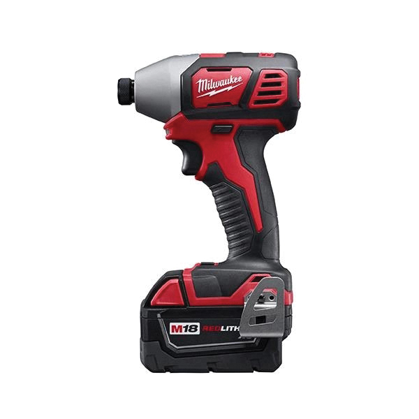 Milwaukee® M18 Cordless Impact Driver Kit, 1/4 in Hex/Straight Drive, 0 - 3350 bpm, 1500 in-lb Torque, 18 V thumbnail 2