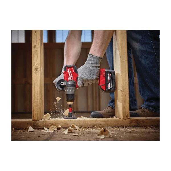 Milwaukee® M18 Fuel Cordless Hammer Drill, 1/2 in Keyless Chuck, 1200 in-lb Torque, 18 V, Li-Ion Battery (Bare Tool) thumbnail 2