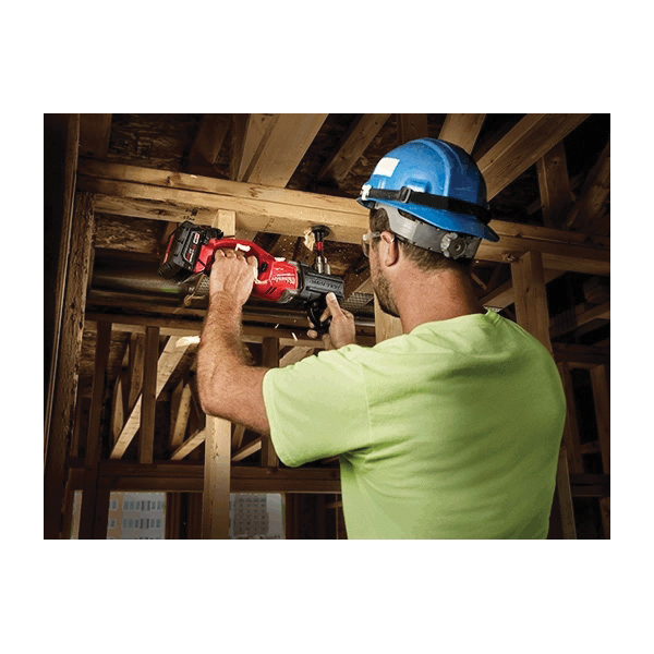 Milwaukee® M18 Fuel HOLE HAWG Cordless Right Angle Drill Kit, 1/2 in Metal Chuck, 650 ft-lb Torque, 18 V thumbnail 4