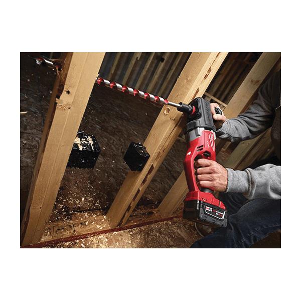 Milwaukee® M18 Fuel HOLE HAWG Right Angle Drill Kit With Quik-Lok, 7/16 in Hex QUIK-LOK Chuck, 650 ft-lb Torque thumbnail 3