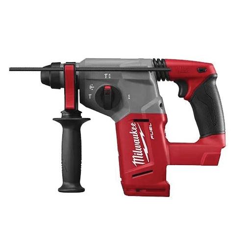 Milwaukee® M18 Fuel Cordless Rotary Hammer Drill, 1 in Keyless, SDS Plus Chuck, 18 V, Li-Ion Battery (Bare Tool)