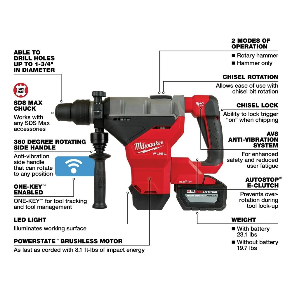 Milwaukee&reg; 2718-22HD MWT 2718-22HD