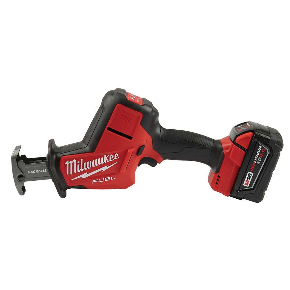 Milwaukee® 2719-21 Reciprocating Saw Kit, 3000 spm Stroke, Lithium-Ion Battery, 14 in OAL