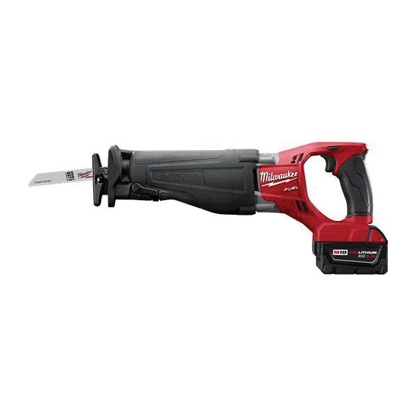 Milwaukee® M18 Fuel Sawzall Ergonomic Cordless Reciprocating Saw Kit, 1-1/8 in, 3000 spm, Straight, 18 V