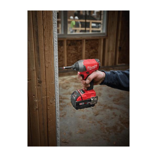 Milwaukee® M18 Fuel Cordless Impact Driver Kit, 1/4 in Hex Drive, 0 - 3700 ipm, 1800 in-lb Torque, 18 V (Bare Tool)