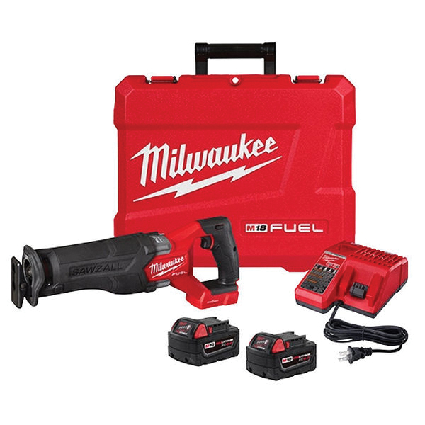 Milwaukee® 2822-22 Cordless Reciprocating Saw With ONE-KEY™ Kit, Tool/Kit: Kit, 1-1/4 in L Stroke, 18 V, 17.1 in OAL