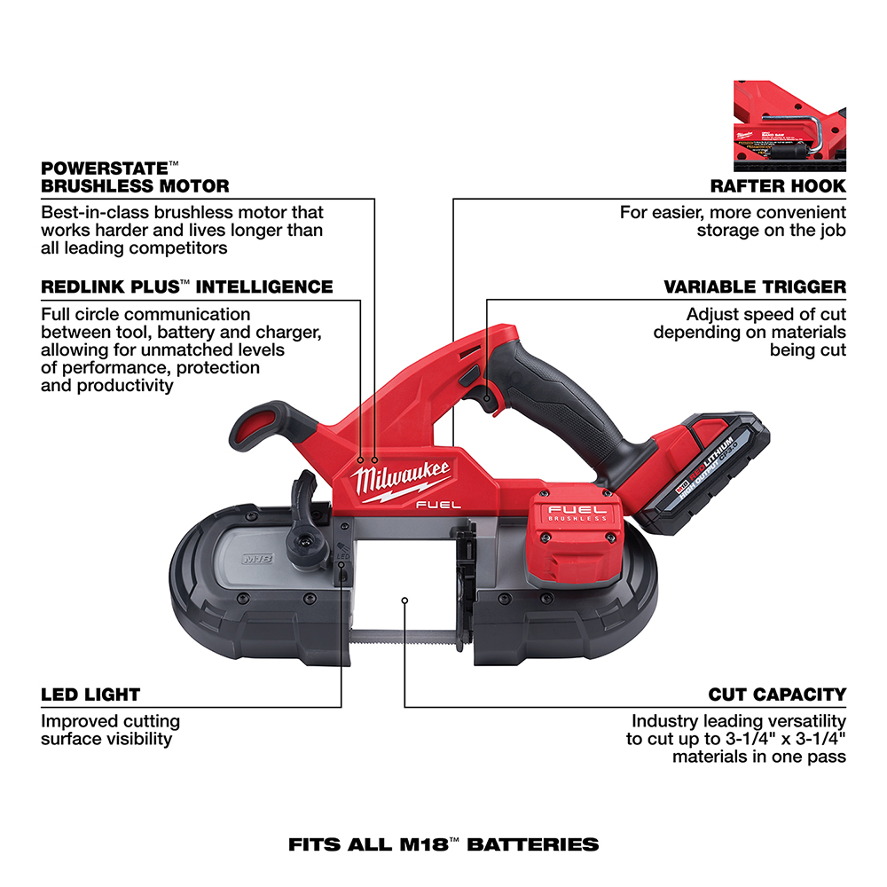 Milwaukee® 2829-22 MWK2829-22