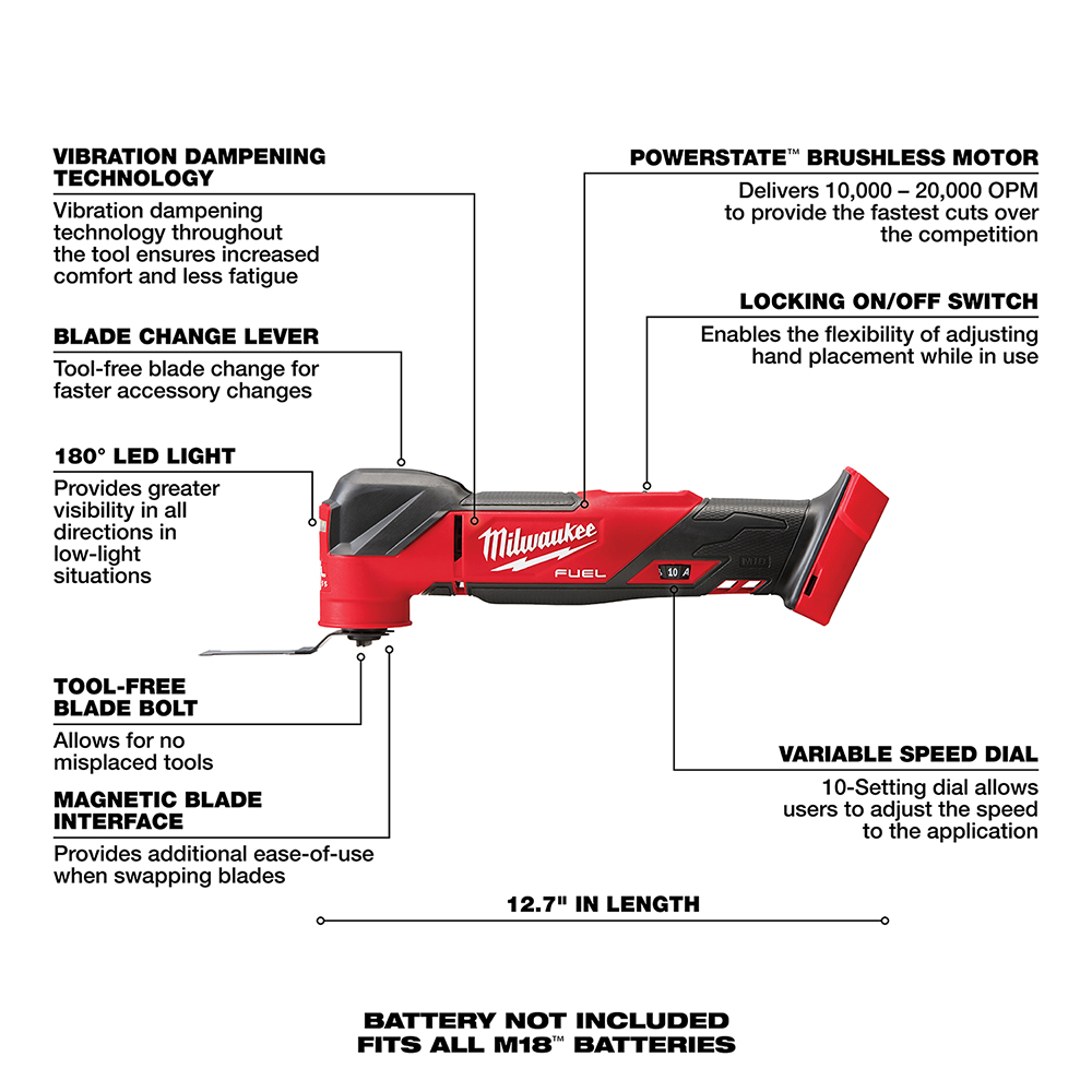 Milwaukee® 2836-20 MWK2836-20