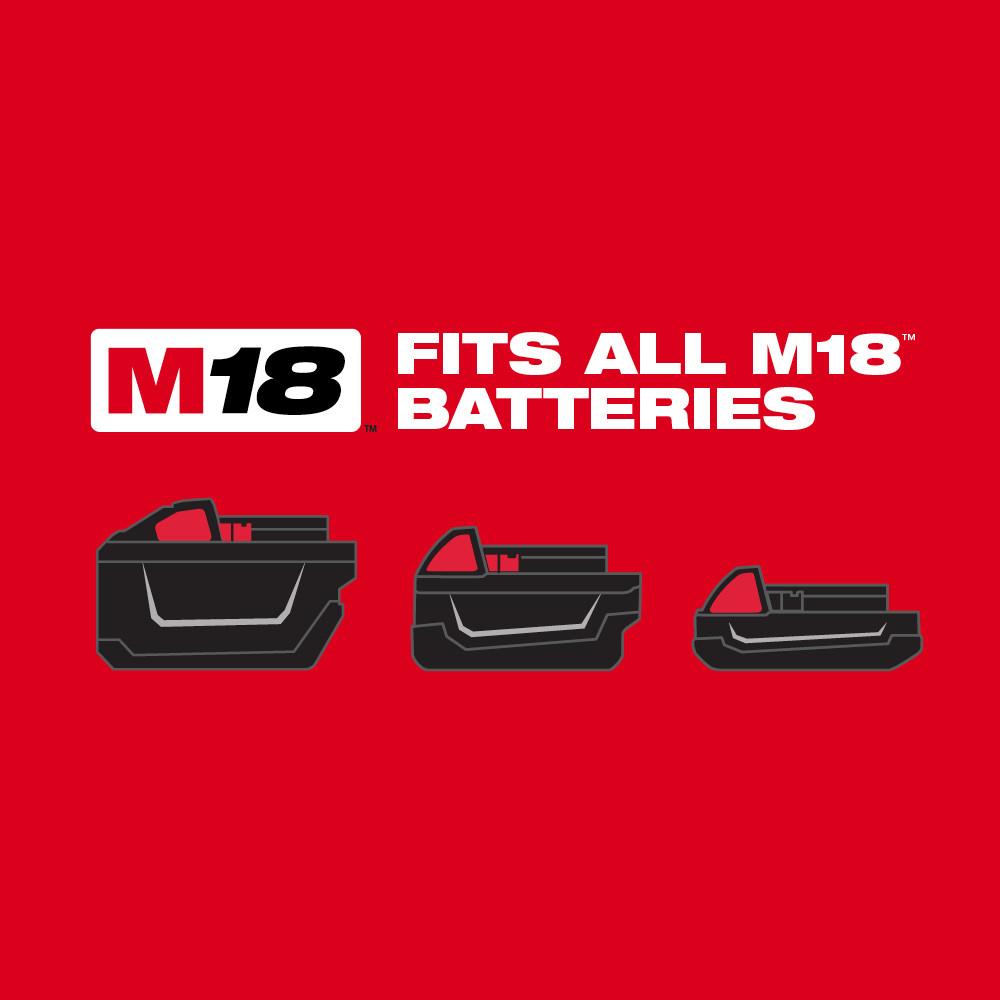 Milwaukee® M18 Fuel 18V 1/2 inch Drive Variable Speed Cordless Impact Wrench Kit thumbnail 2