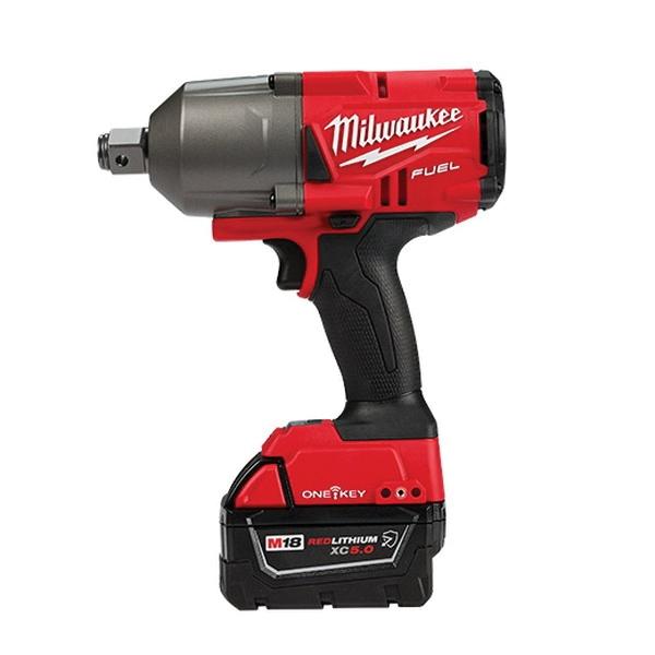 Milwaukee Cordless High Torque Impact Wrench Kit With Friction Ring, 3/4 in Drive, 1500 ft-lb thumbnail 2