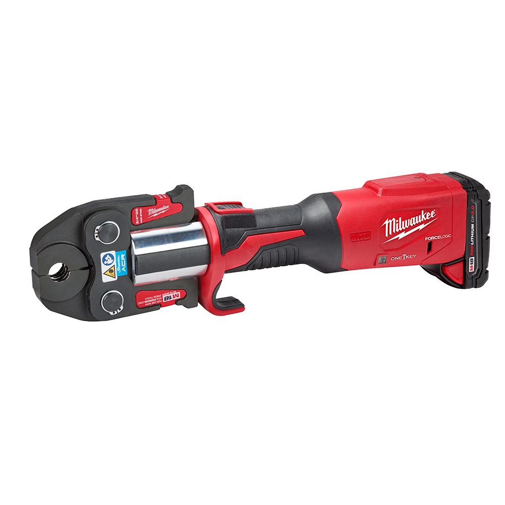 Milwaukee&reg; M18&trade; 2922-22M Pressure Gauge, Tool/Kit: Kit, 1/4 to 7/8 in OD Capacity, 18 V