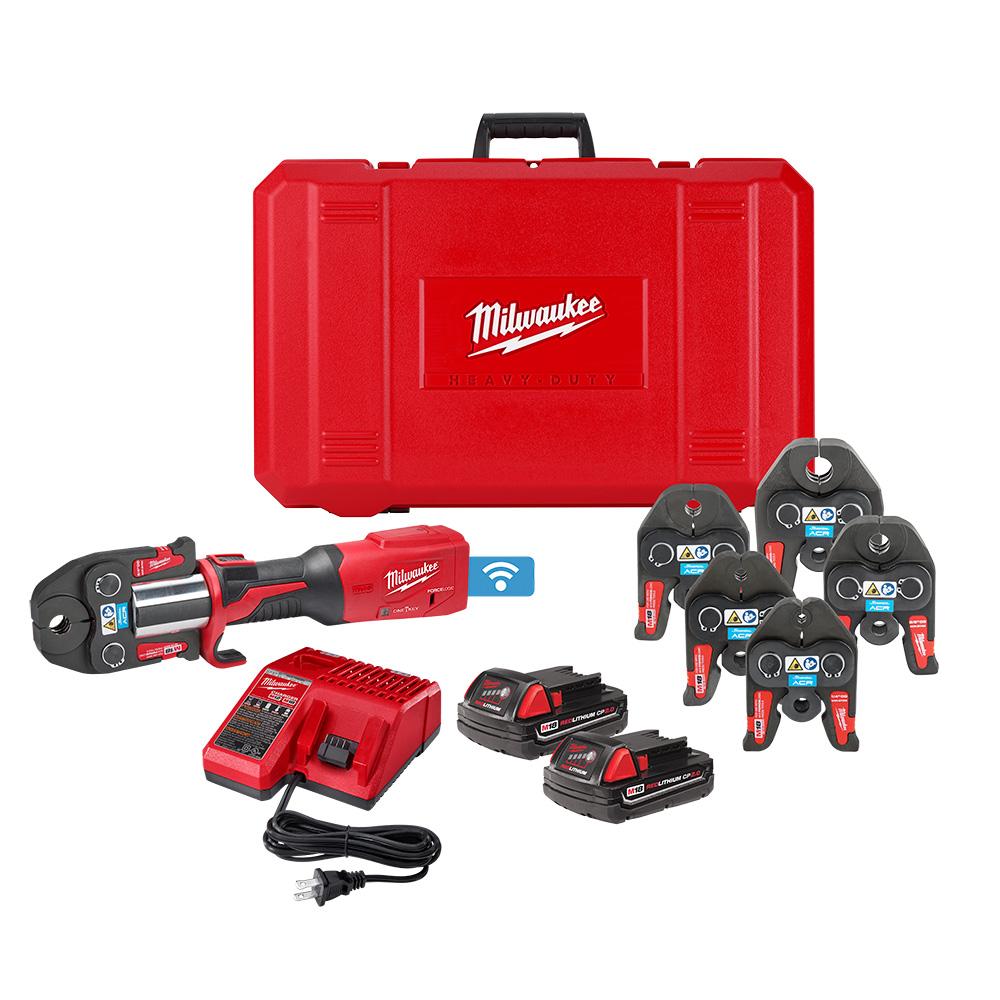 Milwaukee&reg; M18&trade; 2922-22M Pressure Gauge, Tool/Kit: Kit, 1/4 to 7/8 in OD Capacity, 18 V