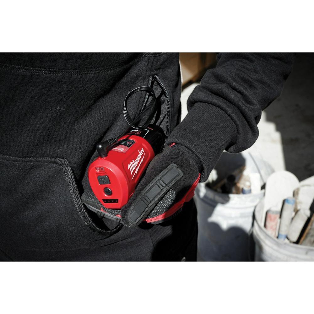 Milwaukee® M12 Heated Hoodie with Battery, Black, Women's, S thumbnail 2