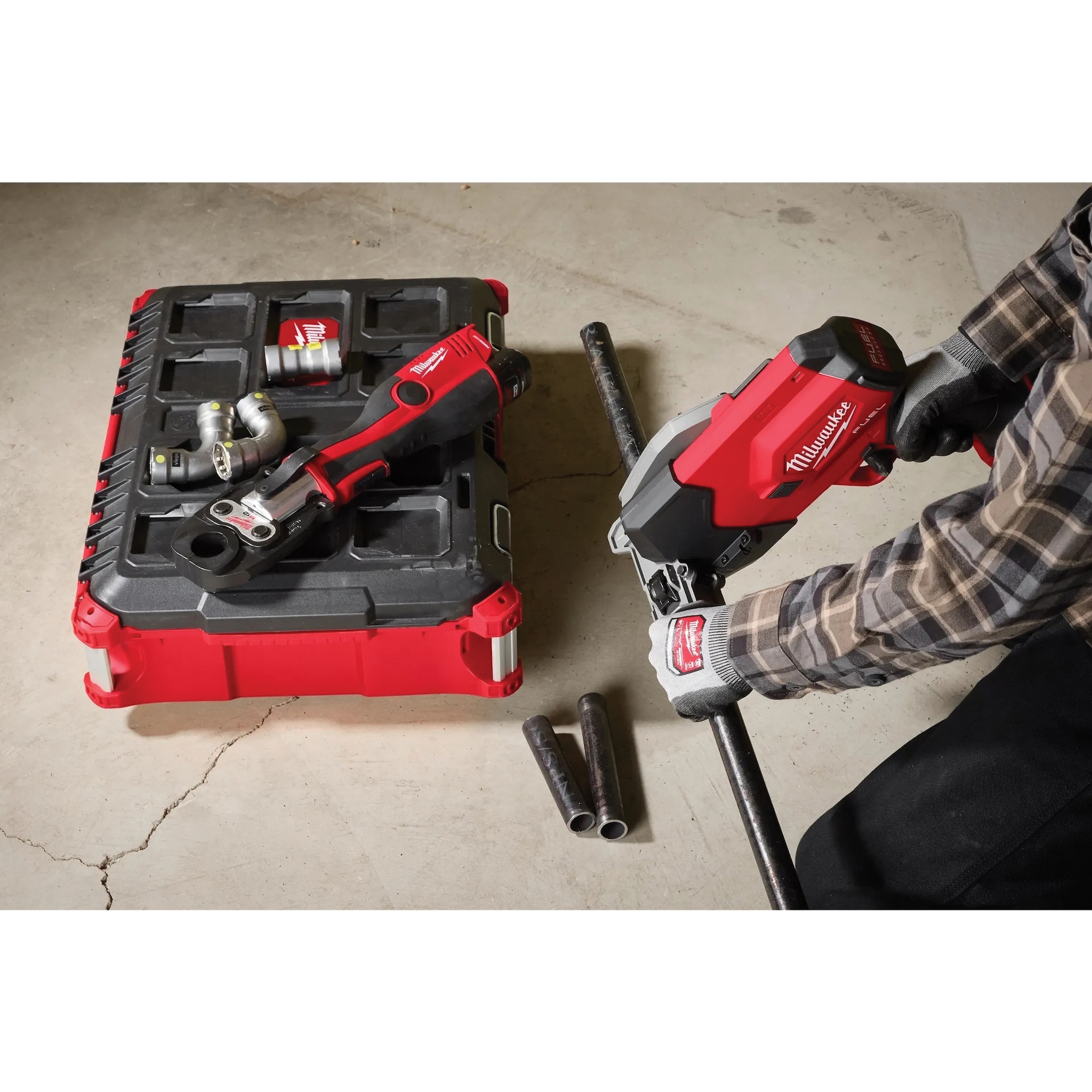 Milwaukee® M18 FUEL™ 3469-20 Pipe Cutter Bare Tool/Kit, Bare Tool/Kit:, Battery Power Source, 1 in Max Pipe/Tube Dia thumbnail 3