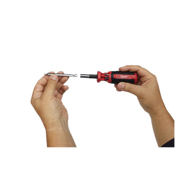 Milwaukee® 48-22-2134 Multi-Bit Screwdriver, Hex Point, 9.06 in OAL thumbnail 2