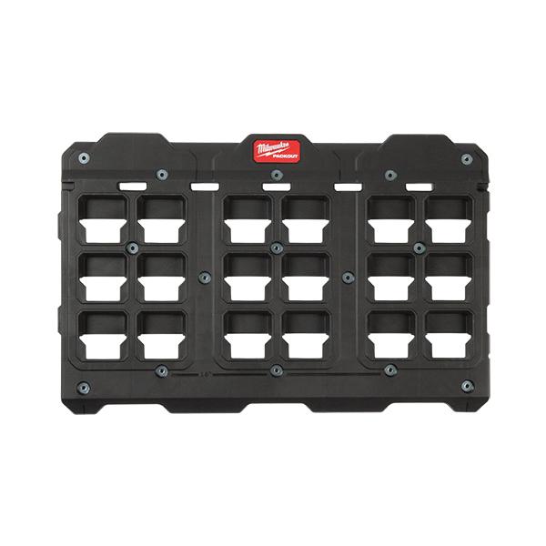 Milwaukee® PACKOUT™ 48-22-8487 Large Wall Plate, Metal/Polymer, For Use With: Modular Storage System