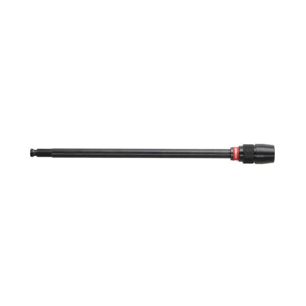 Milwaukee® 48-28-1040 Arbor Extension, 7/16 in Drill, 7/16 in Shank, 16 in L, Carbon Steel