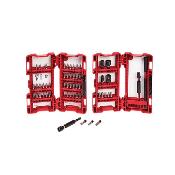 Milwaukee® SHOCKWAVE™ 48-32-4028 Impact-Duty Drill and Driver Bit Set, 55 -Piece