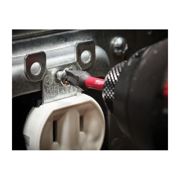 Milwaukee® SHOCKWAVE™ ECX™ 48-32-4443 Impact Bit Combination Kit, Guard Tip™, Machined Point, 2 in OAL, 2 -Piece thumbnail 2