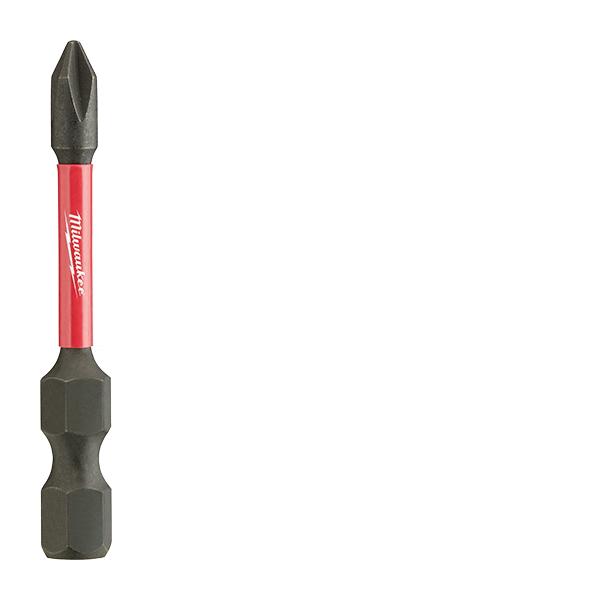 Milwaukee® SHOCKWAVE™ 48-32-4461 Power Screwdriver Bit, Phillips® Point, #1 Point, 2 in OAL, Steel thumbnail 2
