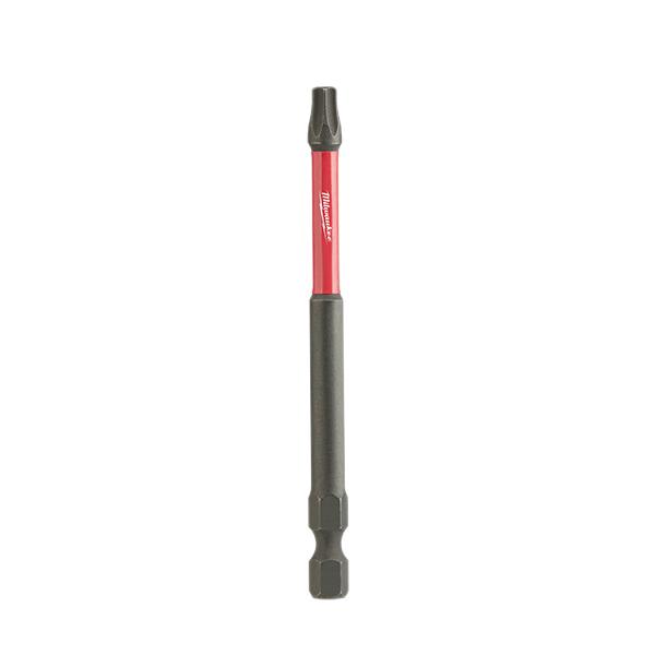 Milwaukee® SHOCKWAVE™ 48-32-4561 Power Screwdriver Bit, Torx® Point, T25 Point, 3-1/2 in OAL, Steel thumbnail 2
