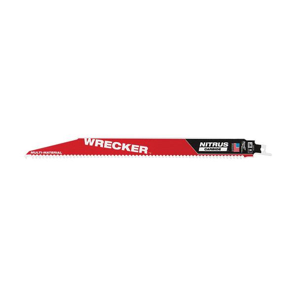 Milwaukee® 48-00-5273 Multi-Material Reciprocating Saw Blade, 12 in L, Fast Cut, 6 TPI, Universal Shank